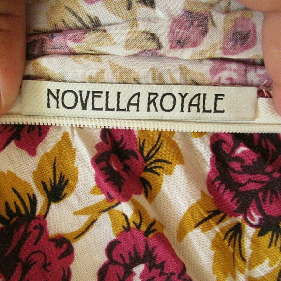 NOVELLA ROYALE MISS MAE DRESS IN WINE ROSE - Picture 8 of 8